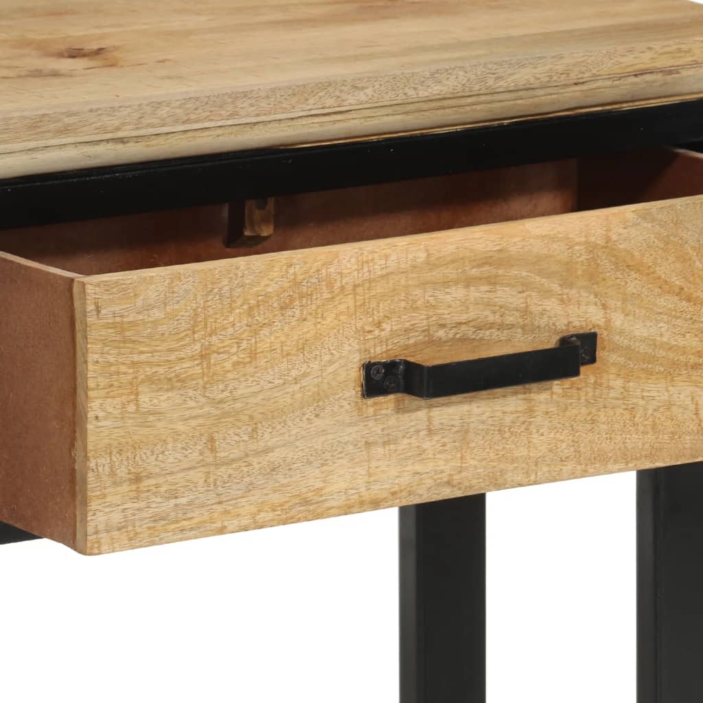 Avlastningsbord Konsollbord Tre 110x30x75 cm grovt heltre mangotre