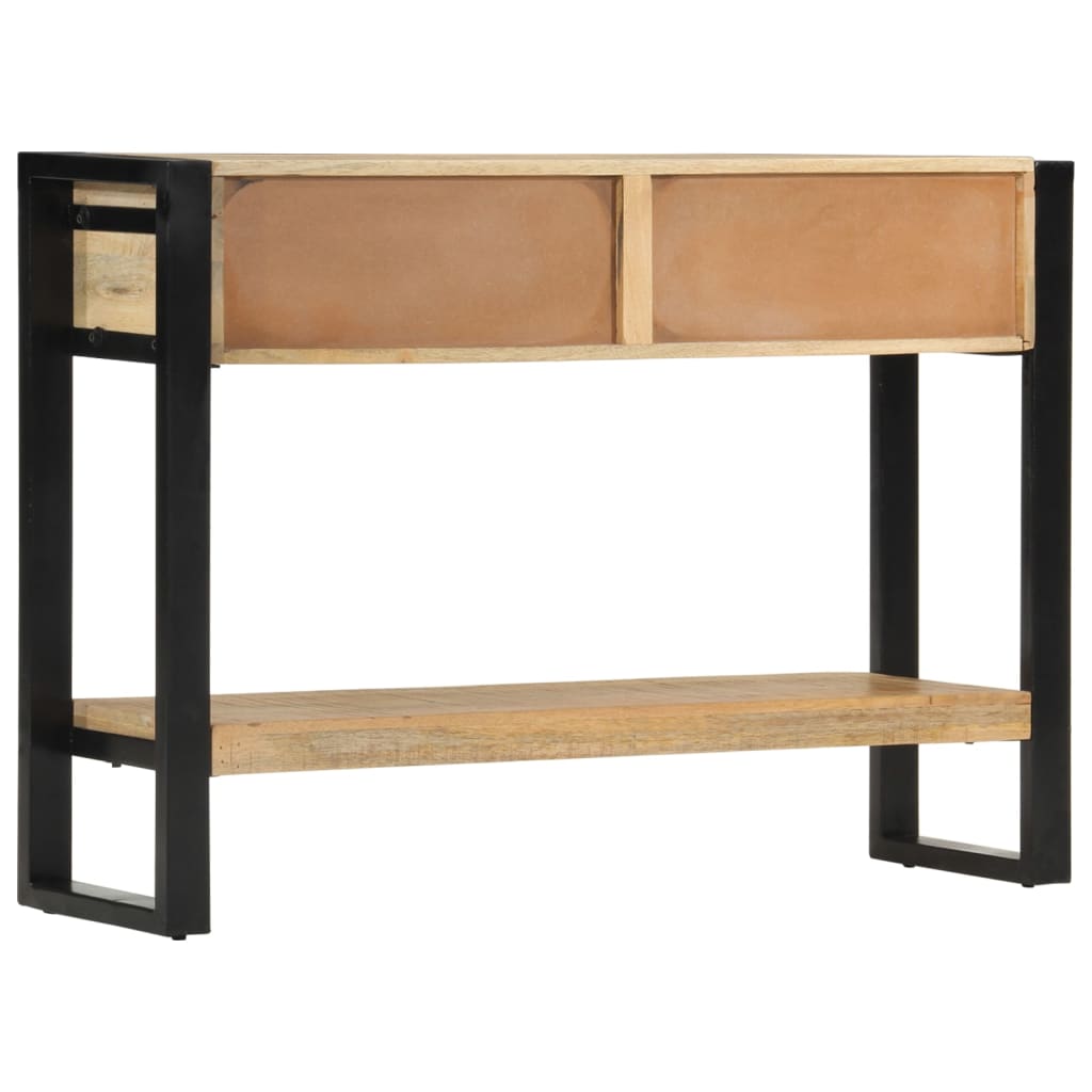 Avlastningsbord Konsollbord Tre 110x30x76 cm grovt heltre mangotre