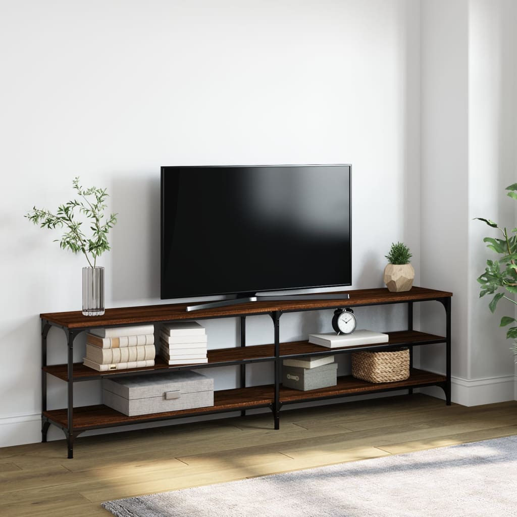 TV-Møbel Brun Eik TV-benk 180x30x50 cm
