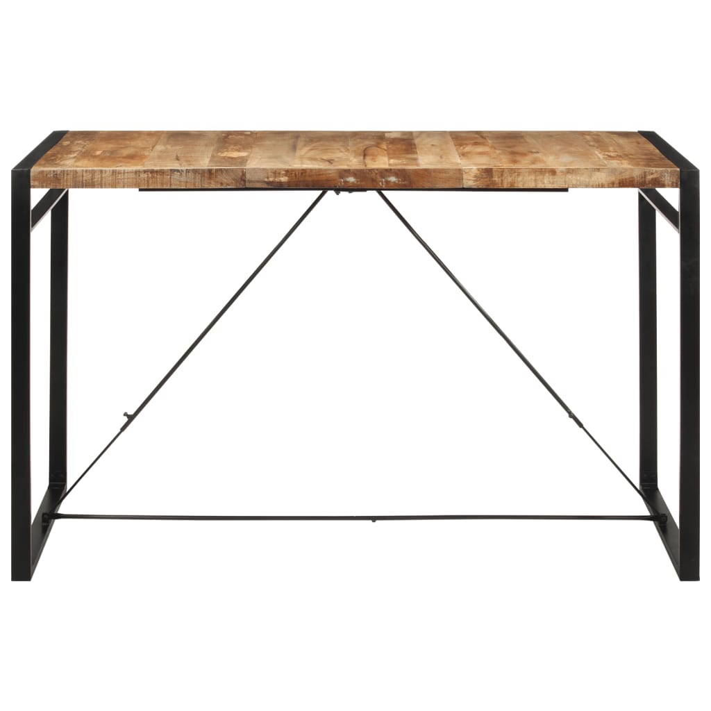 Barbord 175x90x110 cm grovt heltre mangotre