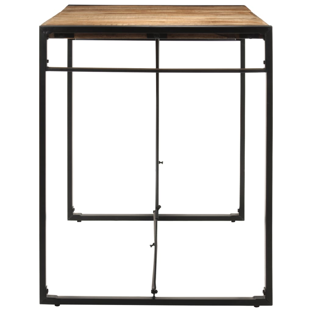 Barbord 175x90x110 cm grovt heltre mangotre