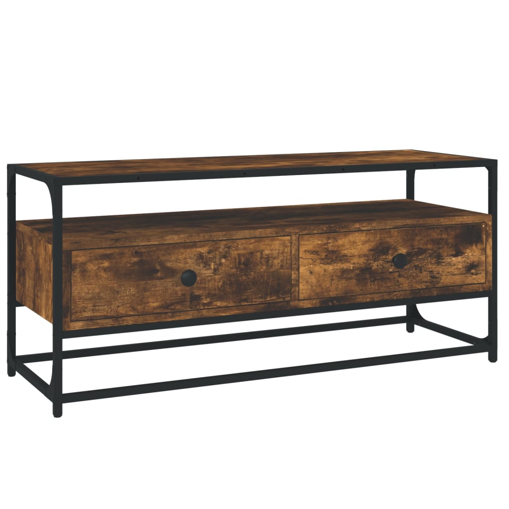TV-Møbel Røkt Eik TV-benk 100x35x45 cm