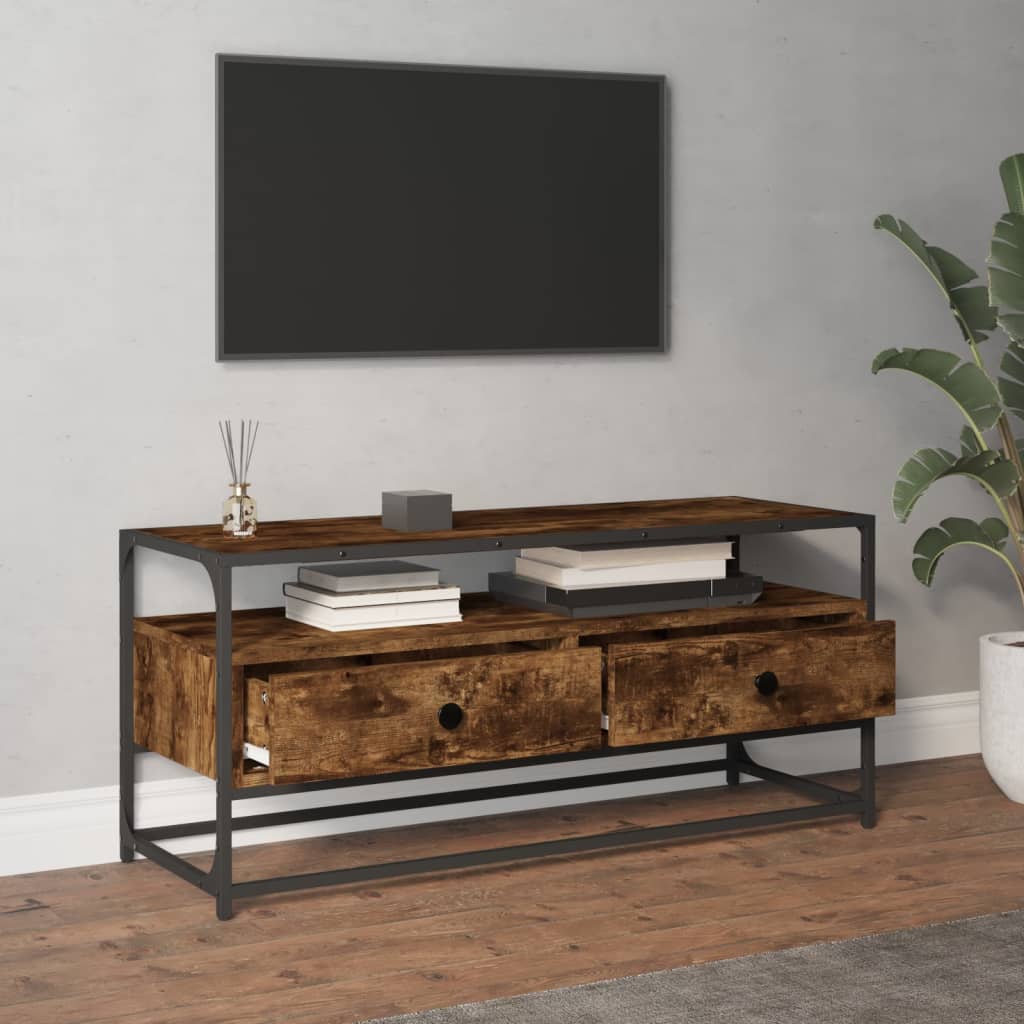 TV-Møbel Røkt Eik TV-benk 100x35x45 cm