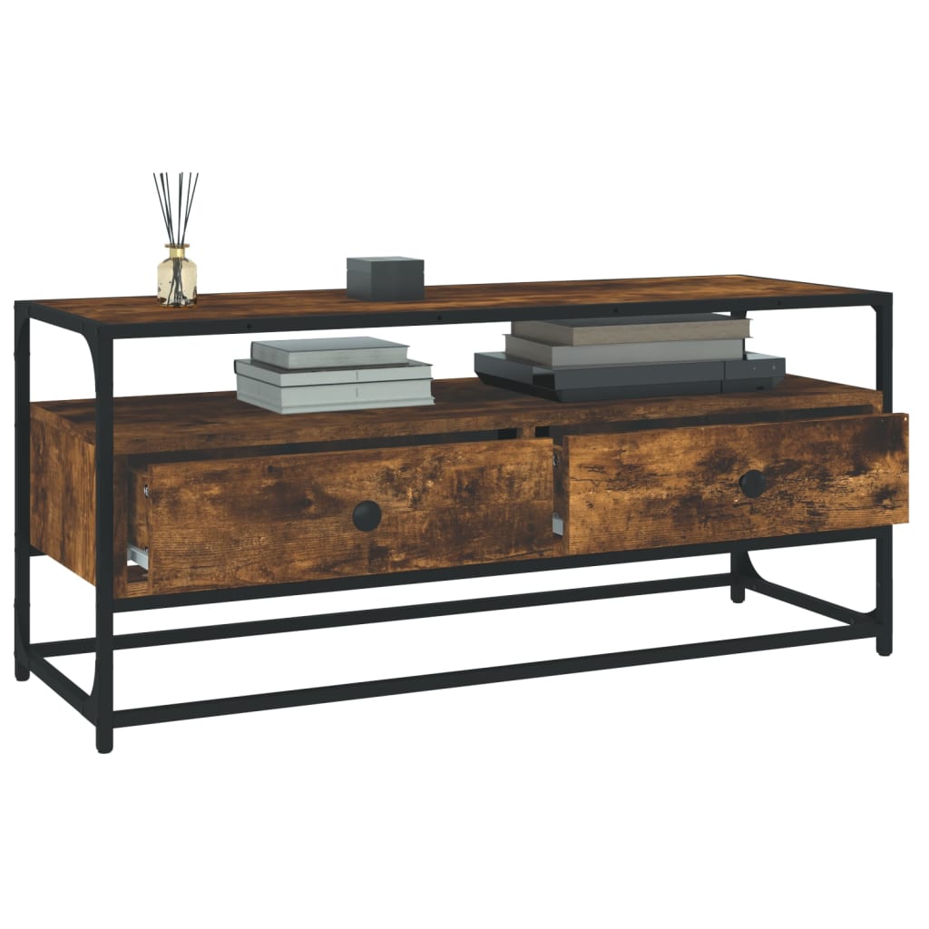TV-Møbel Røkt Eik TV-benk 100x35x45 cm