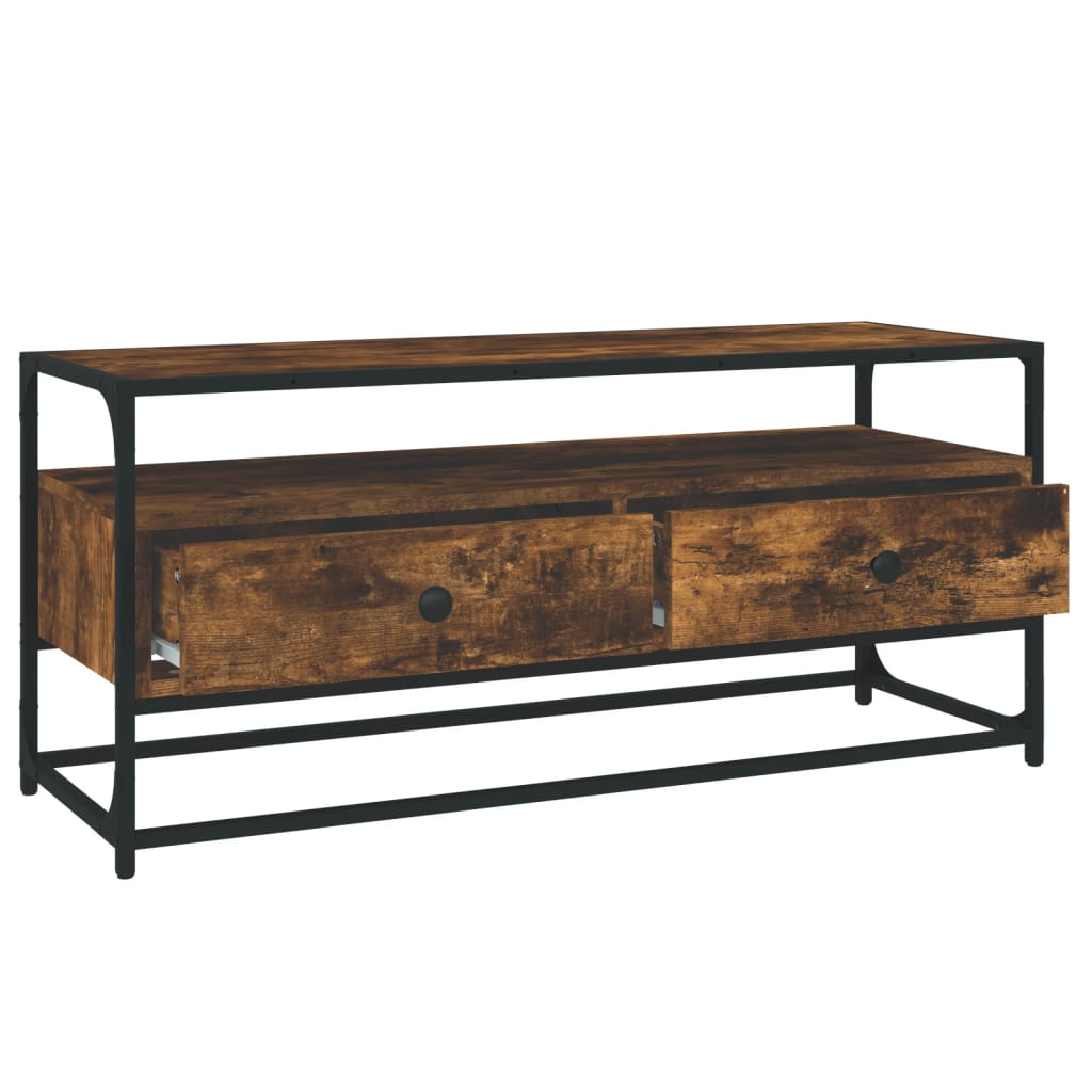 TV-Møbel Røkt Eik TV-benk 100x35x45 cm