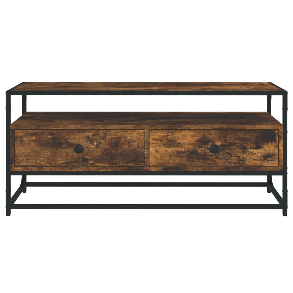TV-Møbel Røkt Eik TV-benk 100x35x45 cm
