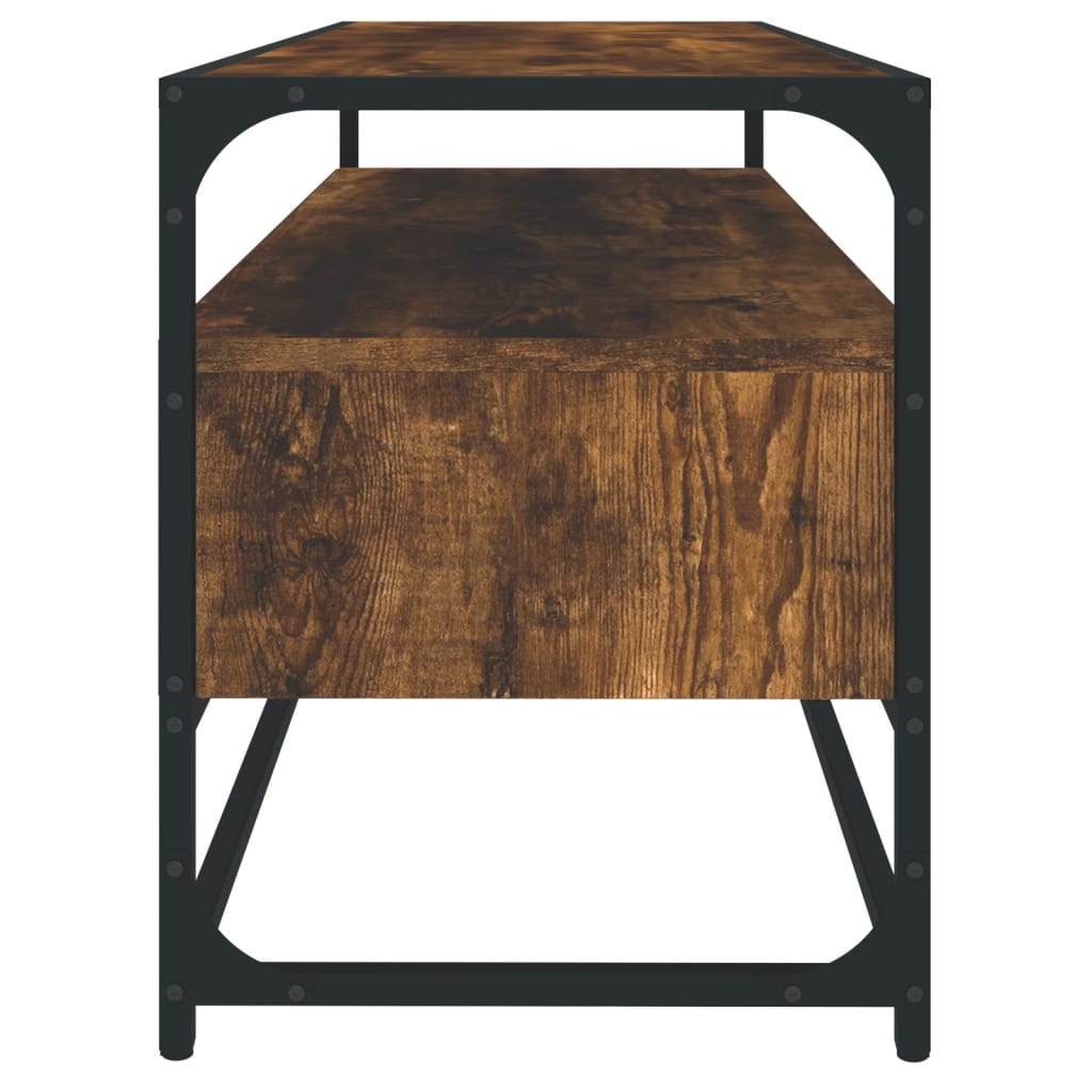 TV-Møbel Røkt Eik TV-benk 100x35x45 cm