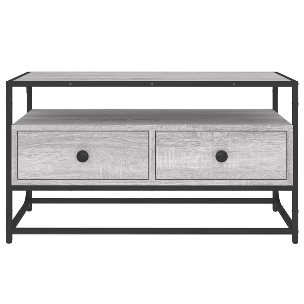 Skoskap Skohylle Skobenk Sonoma Grå 100x35x55 cm