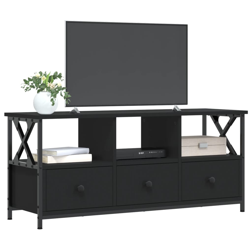 TV-Møbel Svart TV-benk 102x33x45 cm