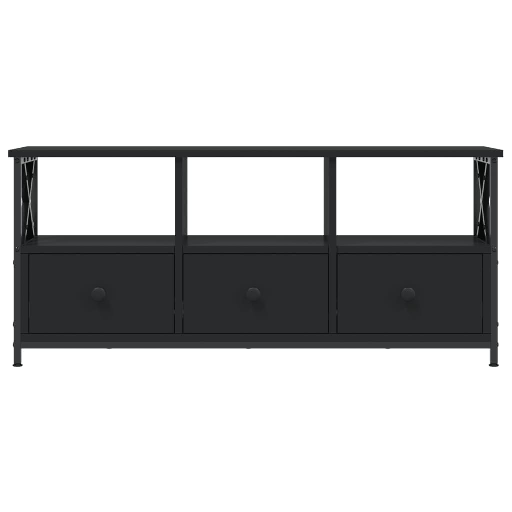 TV-Møbel Svart TV-benk 102x33x45 cm