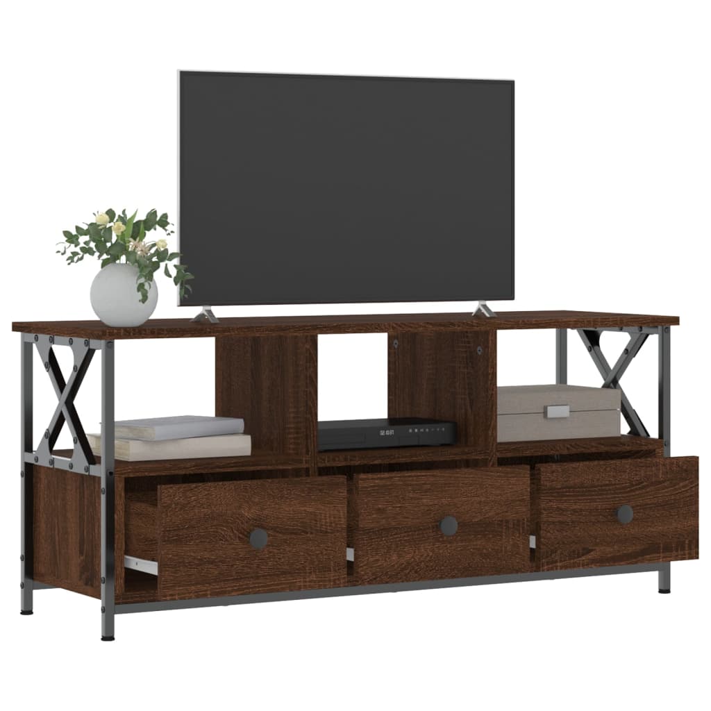 TV-Møbel Brun Eik TV-benk 102x33x45 cm