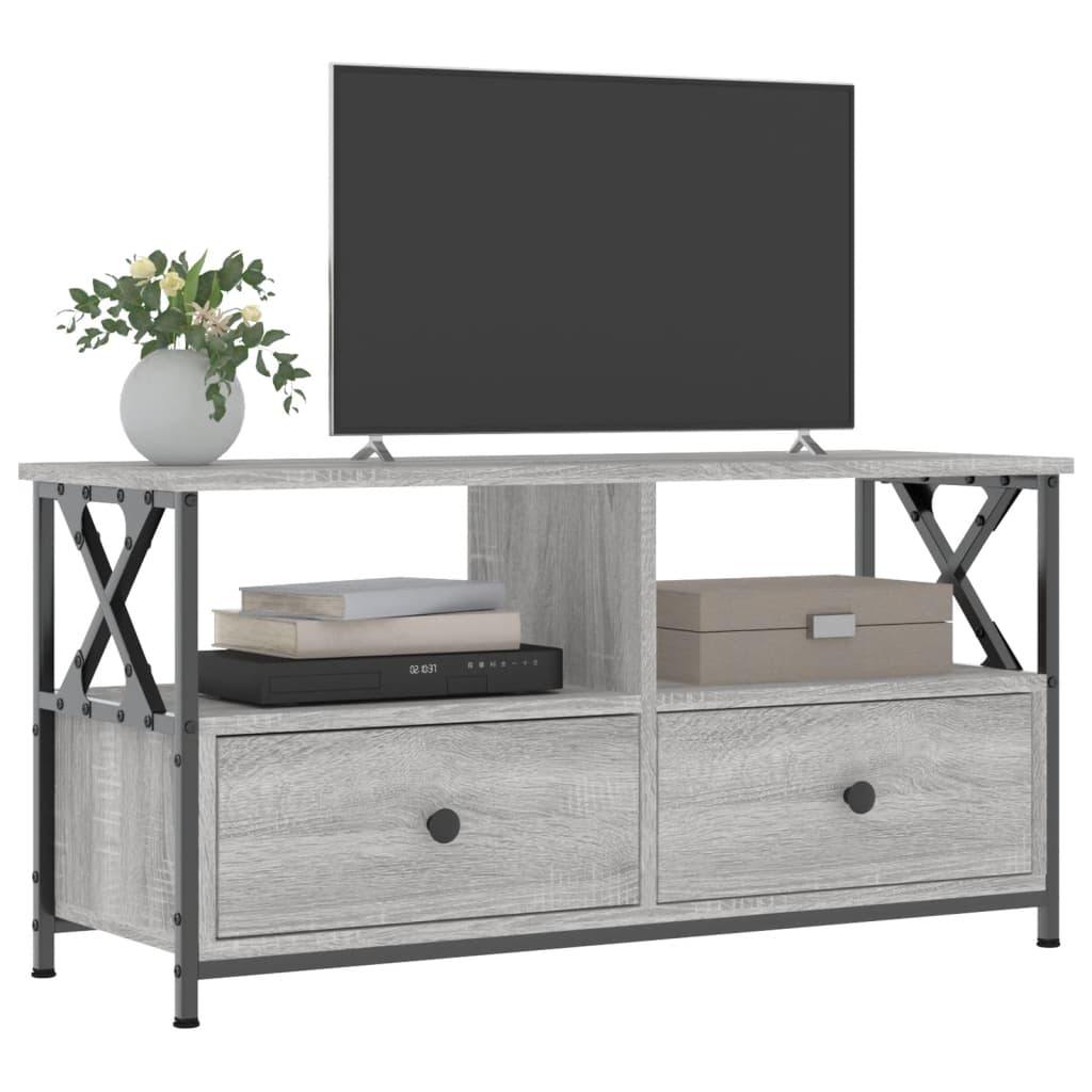 TV-Møbel Sonoma Grå TV-benk 90x33x45 cm