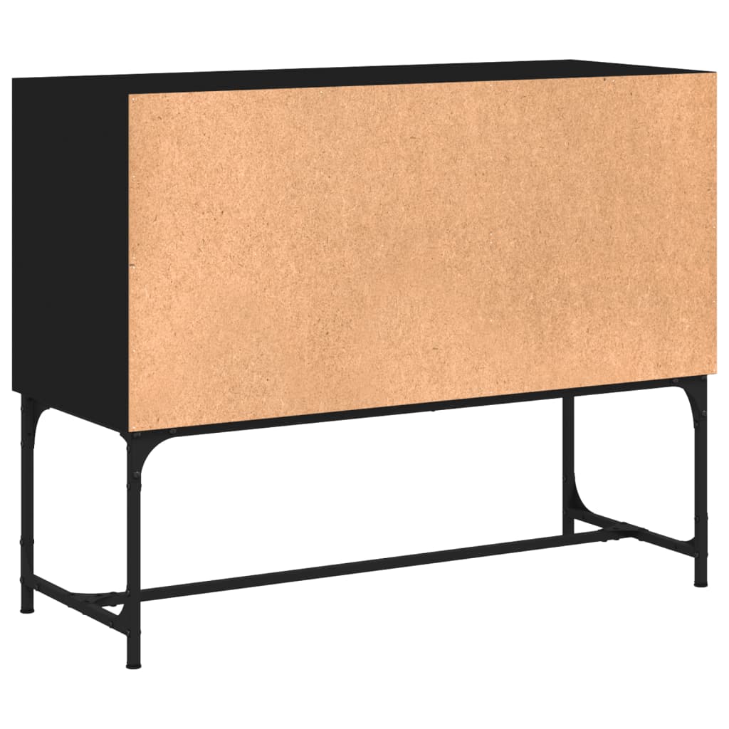 Skjenk Svart 100x40x79,5 cm