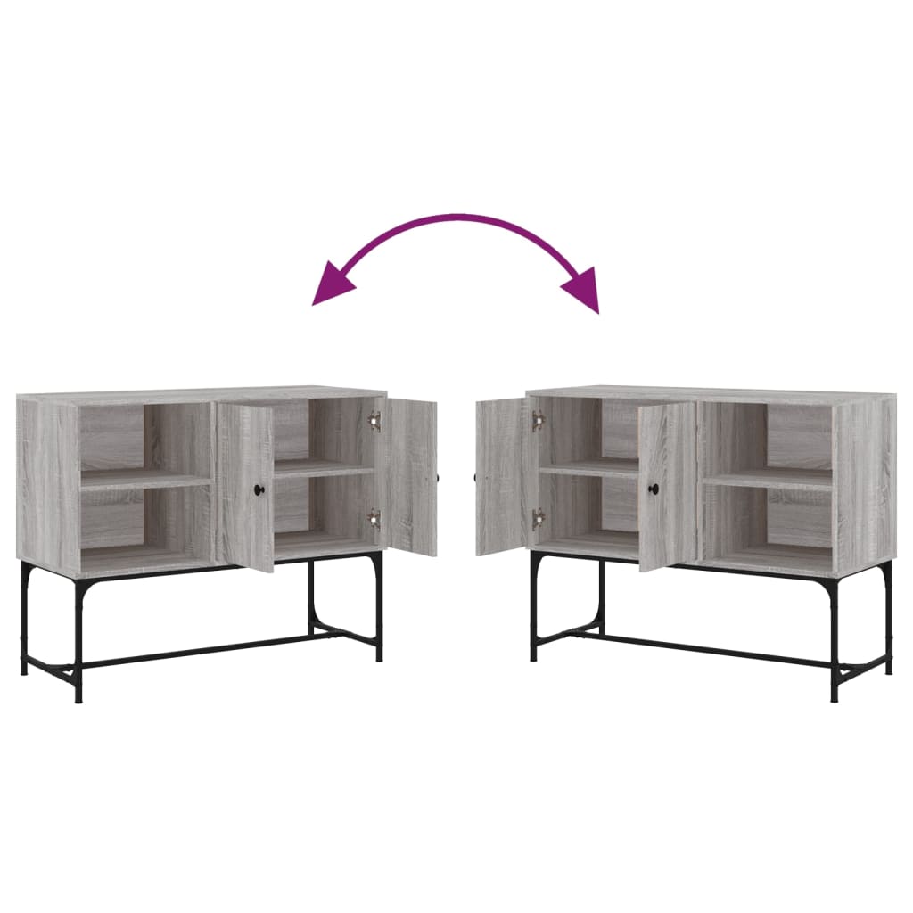 Skjenk Sonoma Grå 100x40x79,5 cm