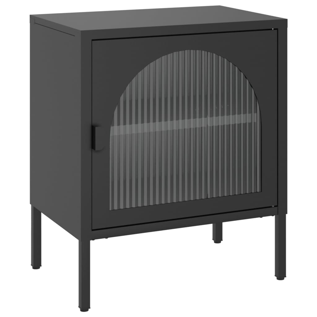 Nattbord Sengbord DIV. Sengbord Svart 50x35x60 cm glass