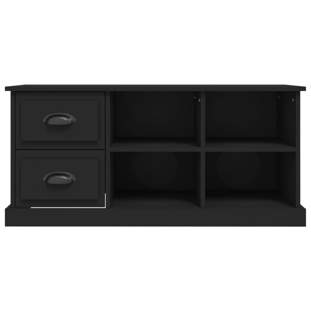TV-Møbel Svart Tv-benk 102x35,5x47,5 cm