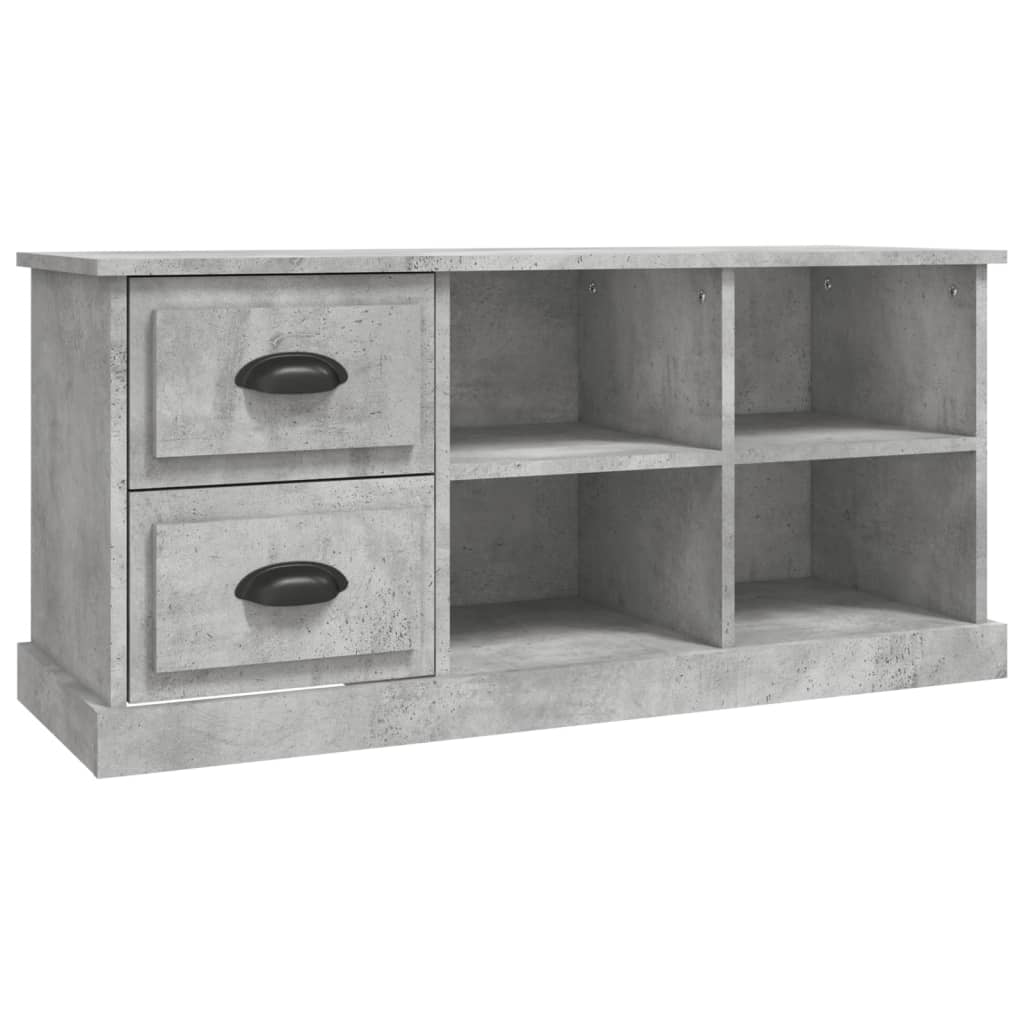 TV-Møbel Betonggrå TV-benk 102x35,5x47,5 cm