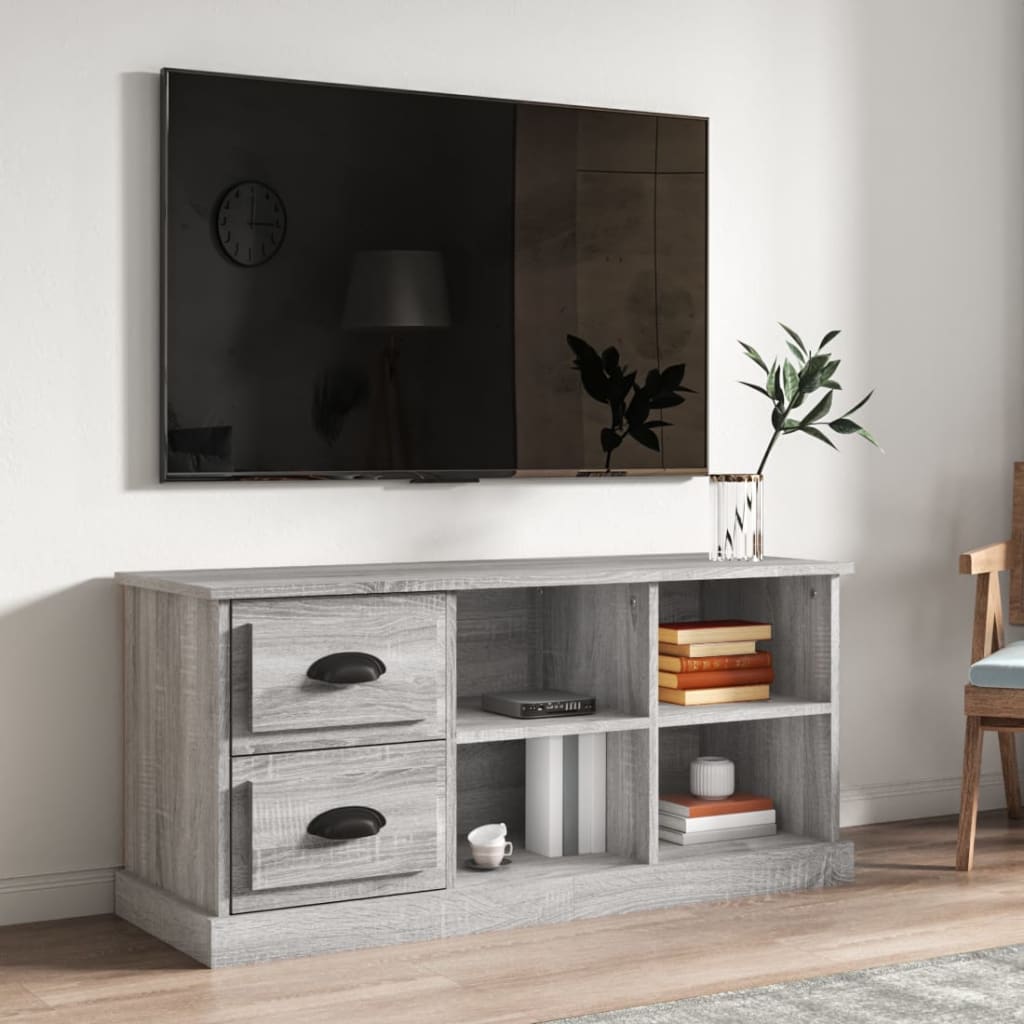 TV-Møbel Sonoma Grå TV-benk 102x35,5x47,5 cm