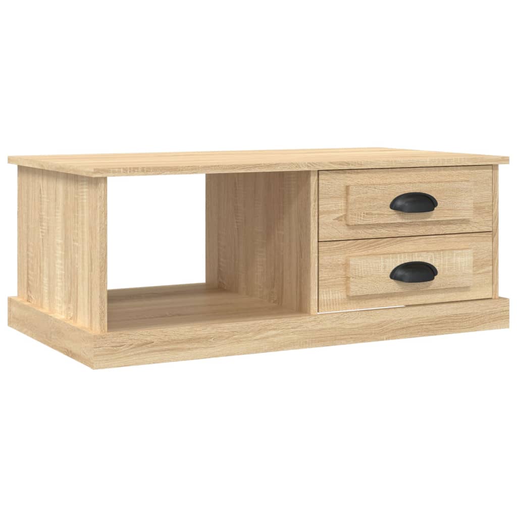 Salongbord Sofabord Sonoma Eik 90x50x35 cm