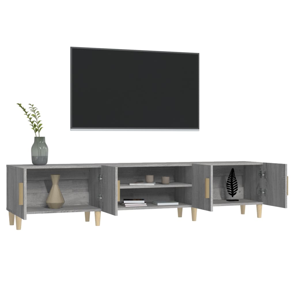 TV-Møbel Sonoma Grå TV-benk 180x31,5x40 cm