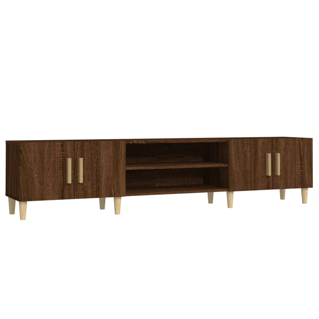 TV-Møbel Brun Eik TV-benk 180x31,5x40 cm