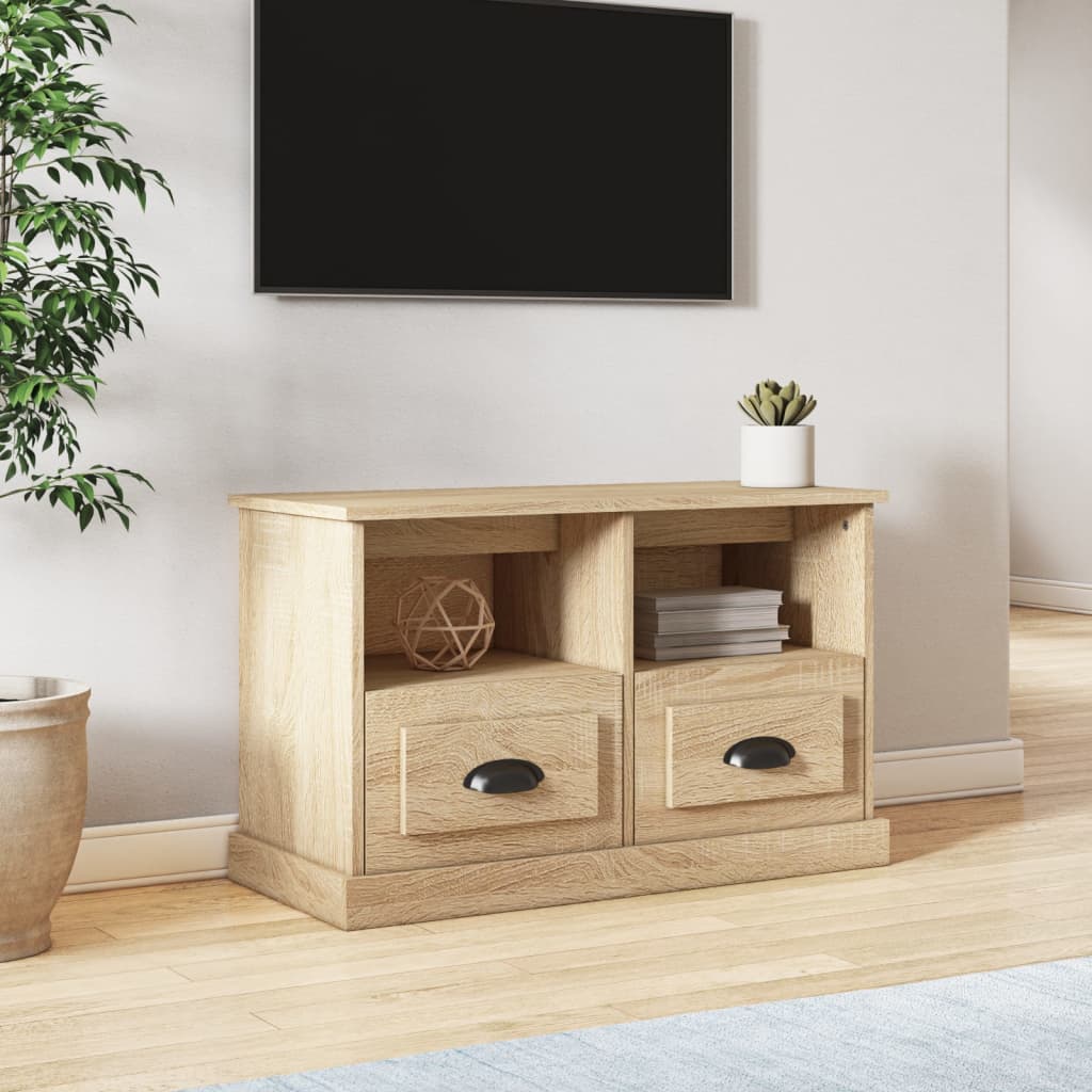 TV-Møbel Sonoma Eik TV-benk 80x35x50 cm