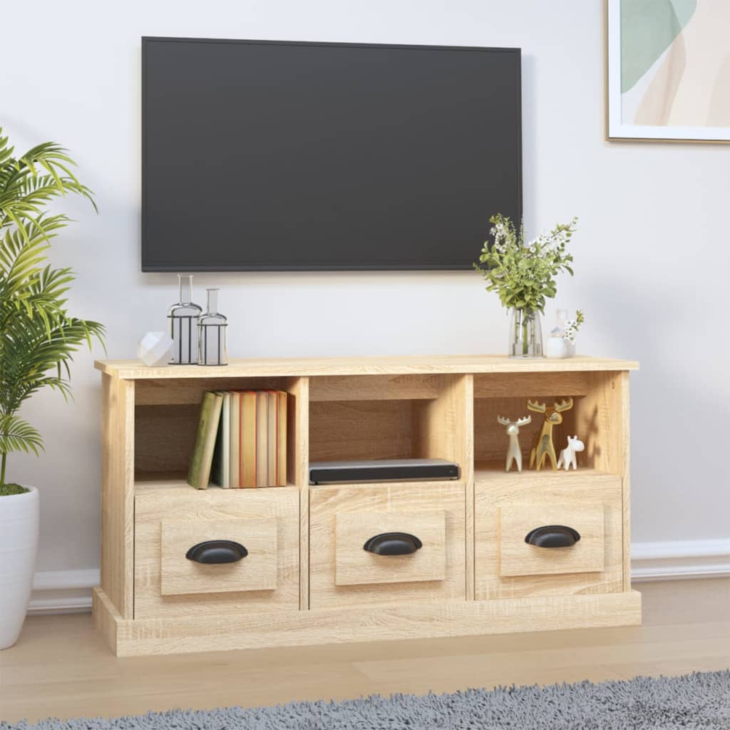 TV-Møbel Sonoma Eik TV-benk 100x35x50 cm