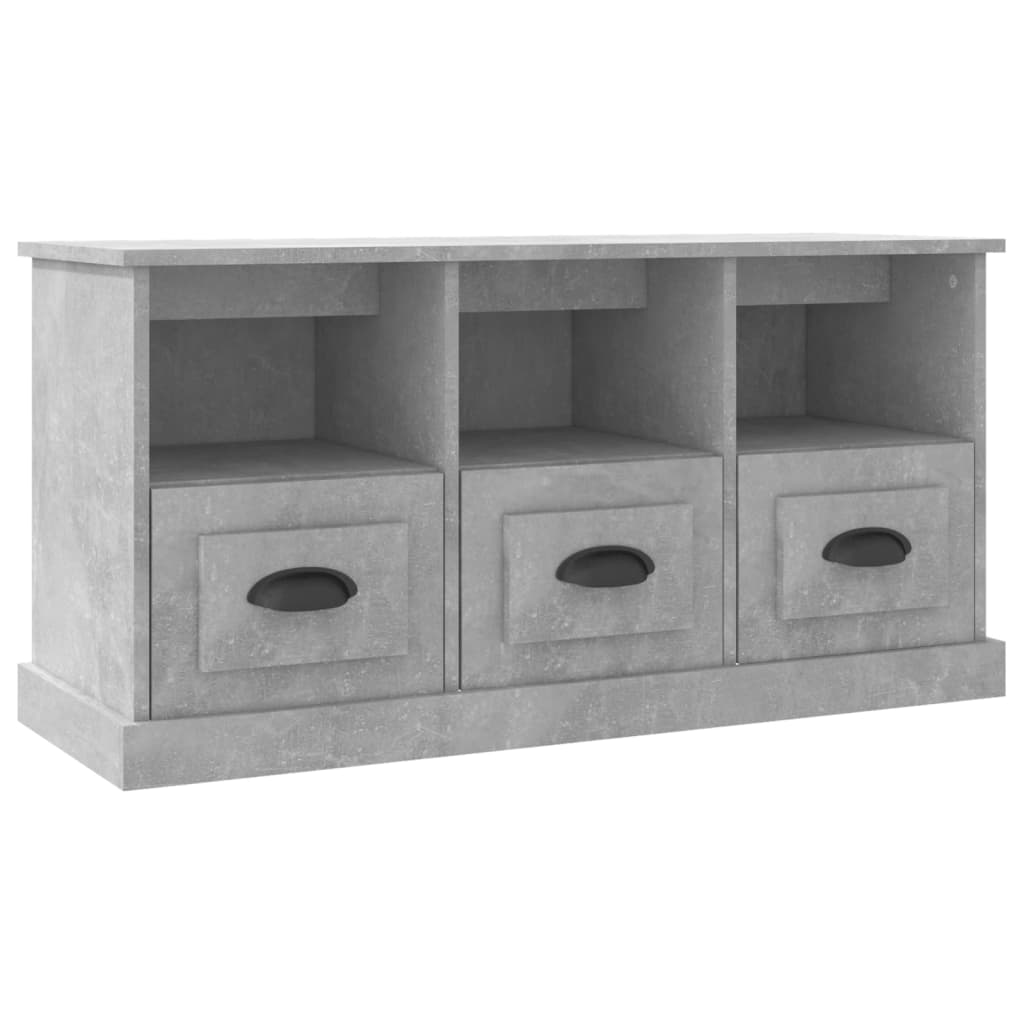 TV-Møbel Betonggrå TV-benk 100x35x50 cm