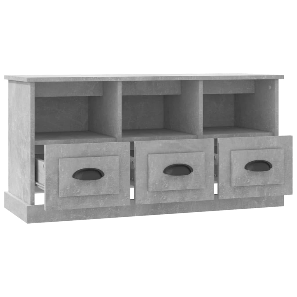 TV-Møbel Betonggrå TV-benk 100x35x50 cm
