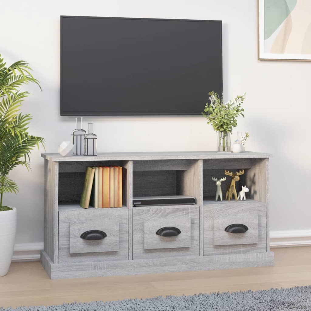 TV-Møbel Sonoma Grå TV-benk 100x35x50 cm