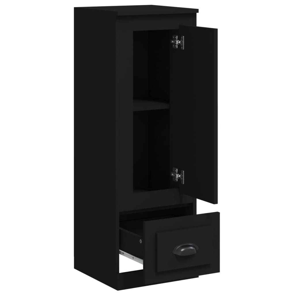 Skap Svart 36x35,5x103,5 cm