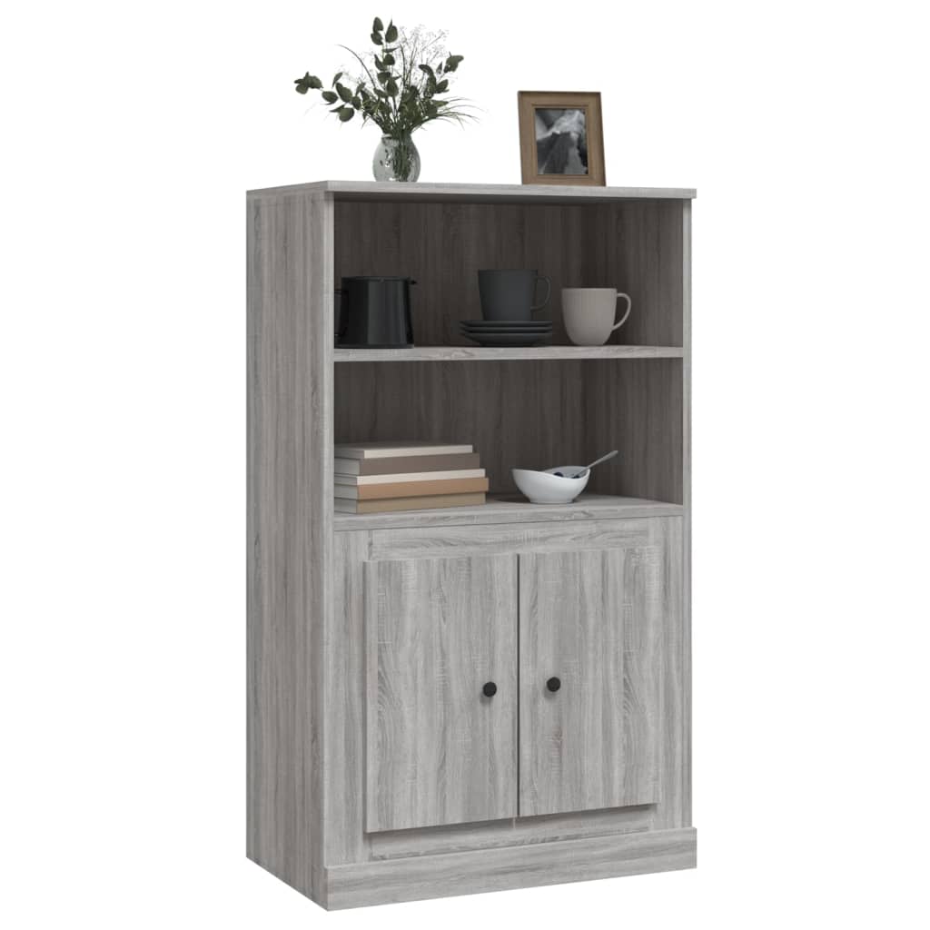 Skap Sonoma Grå 60x35,5x103,5 cm
