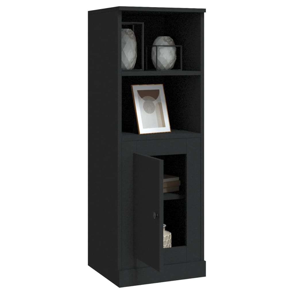 Skap Svart 36x35,5x103,5 cm