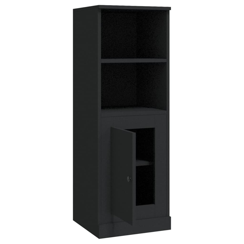Skap Svart 36x35,5x103,5 cm