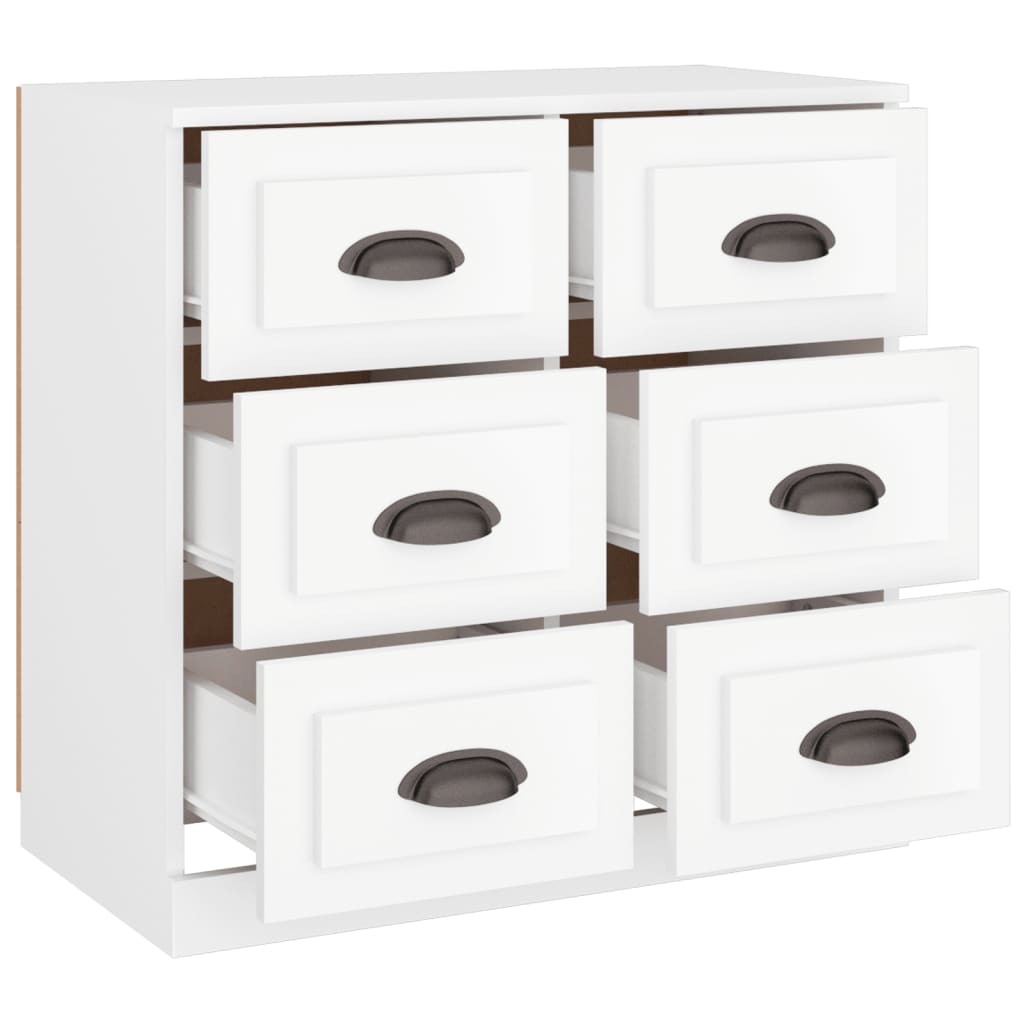 Skap Hvit 70x35,5x67,5 cm