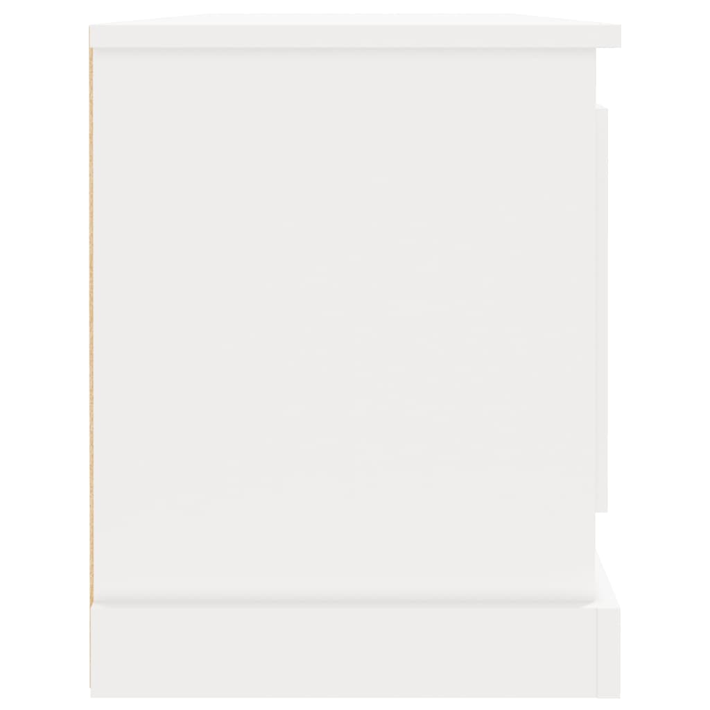 TV-Møbel Hvit TV-benk 100x35,5x45 cm