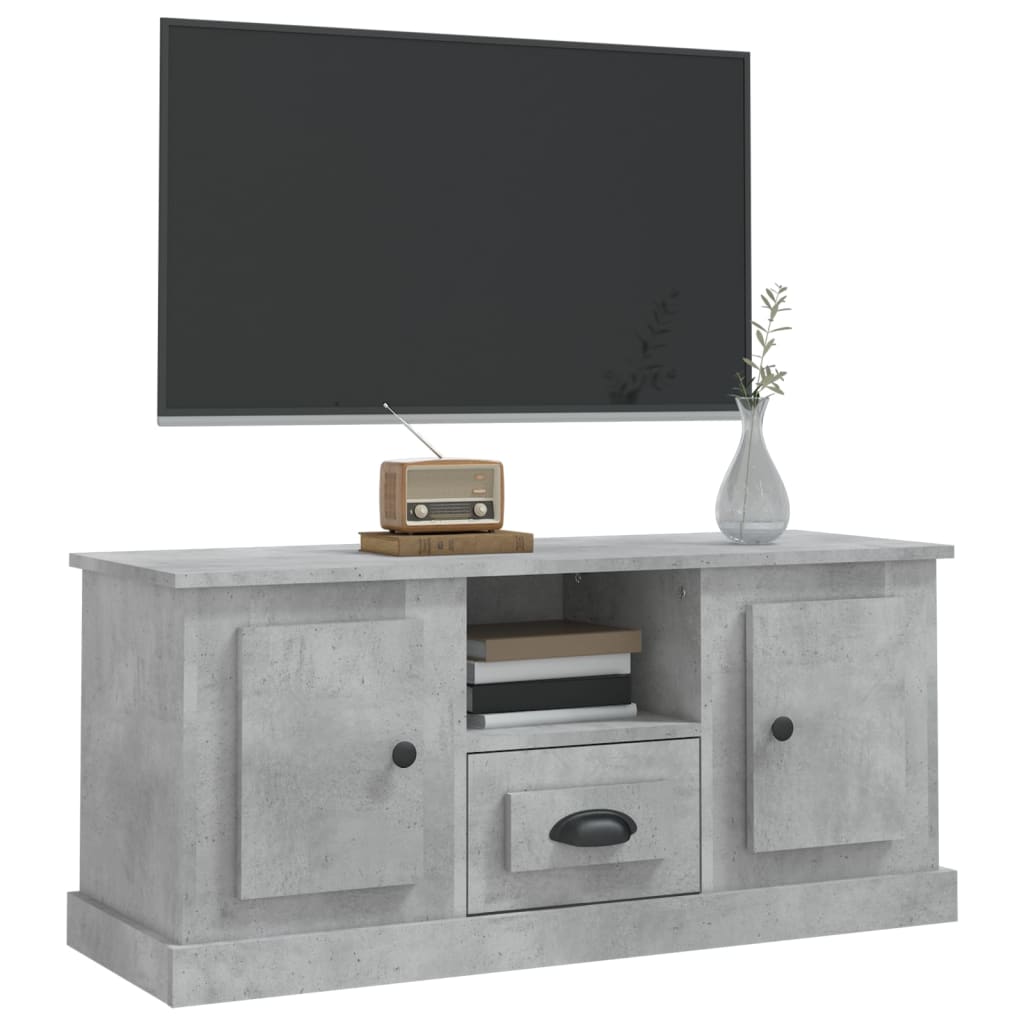 TV-Møbel Betonggrå TV-benk 100x35,5x45 cm