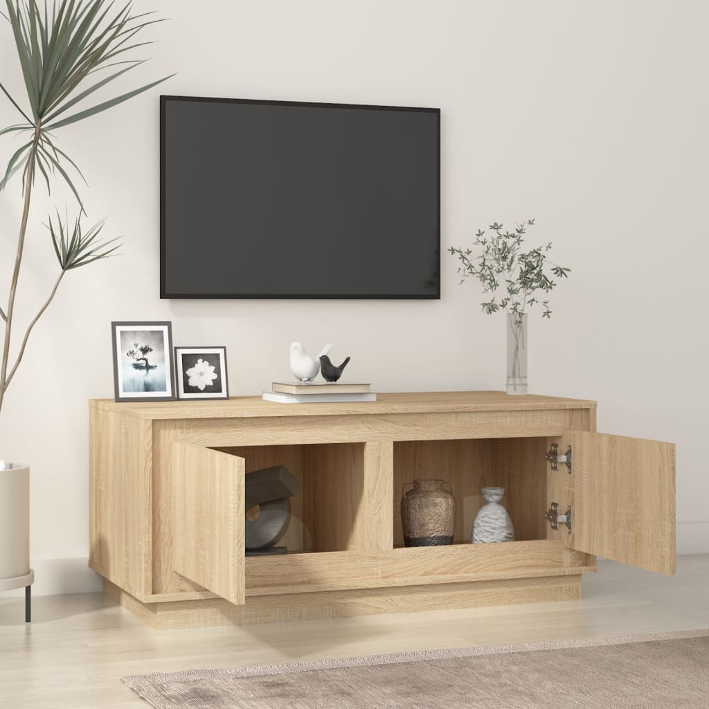 Salongbord Sofabord Sonoma Eik 102x50x44 cm