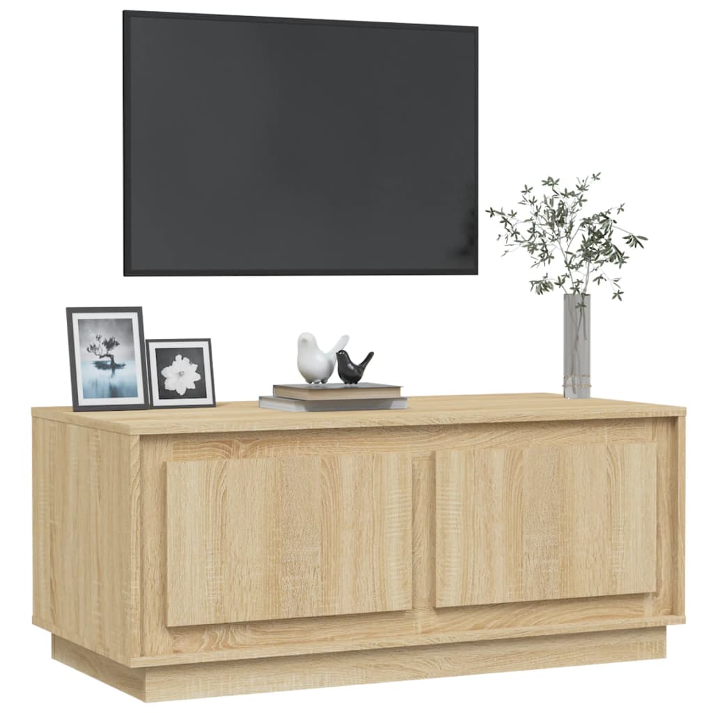 Salongbord Sofabord Sonoma Eik 102x50x44 cm