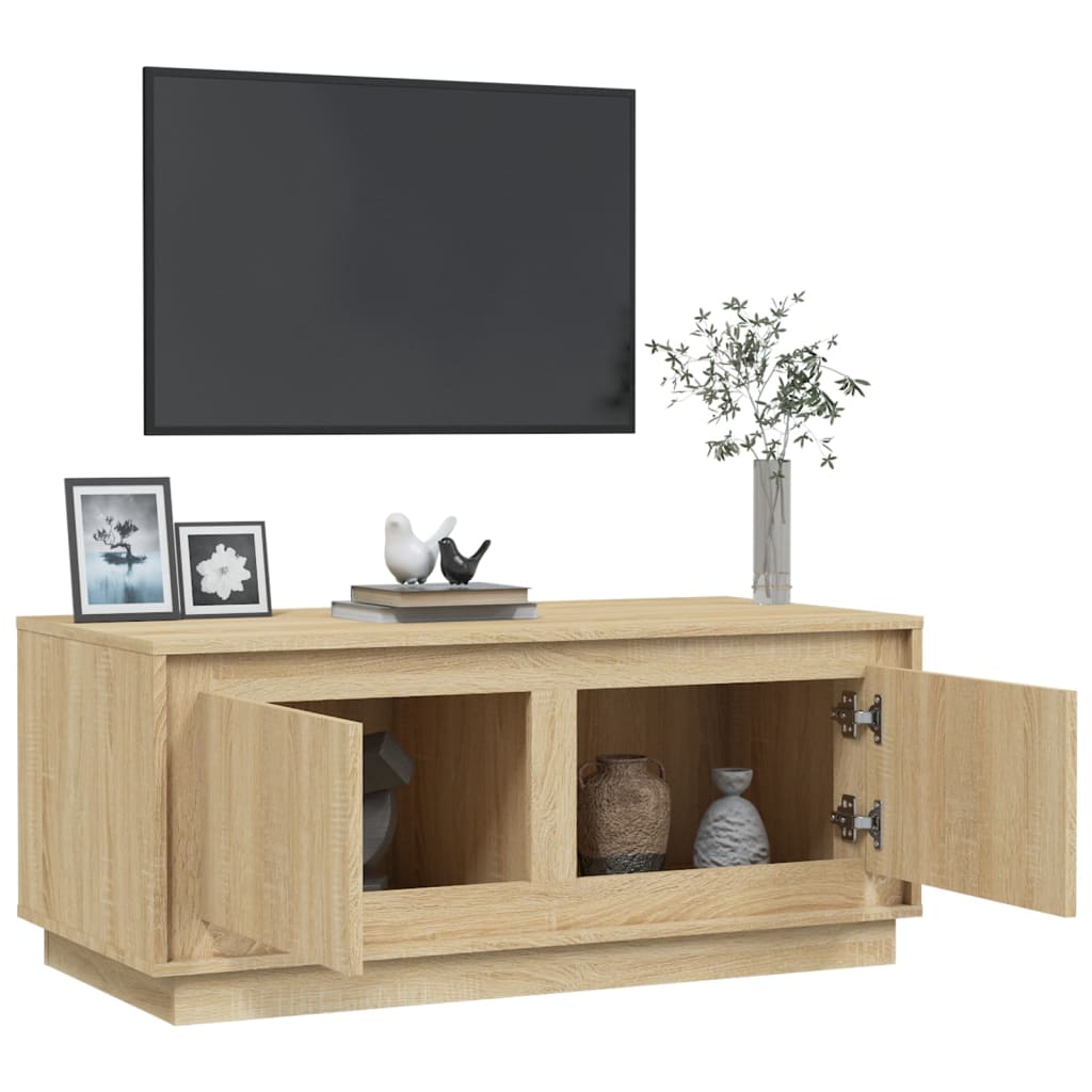 Salongbord Sofabord Sonoma Eik 102x50x44 cm