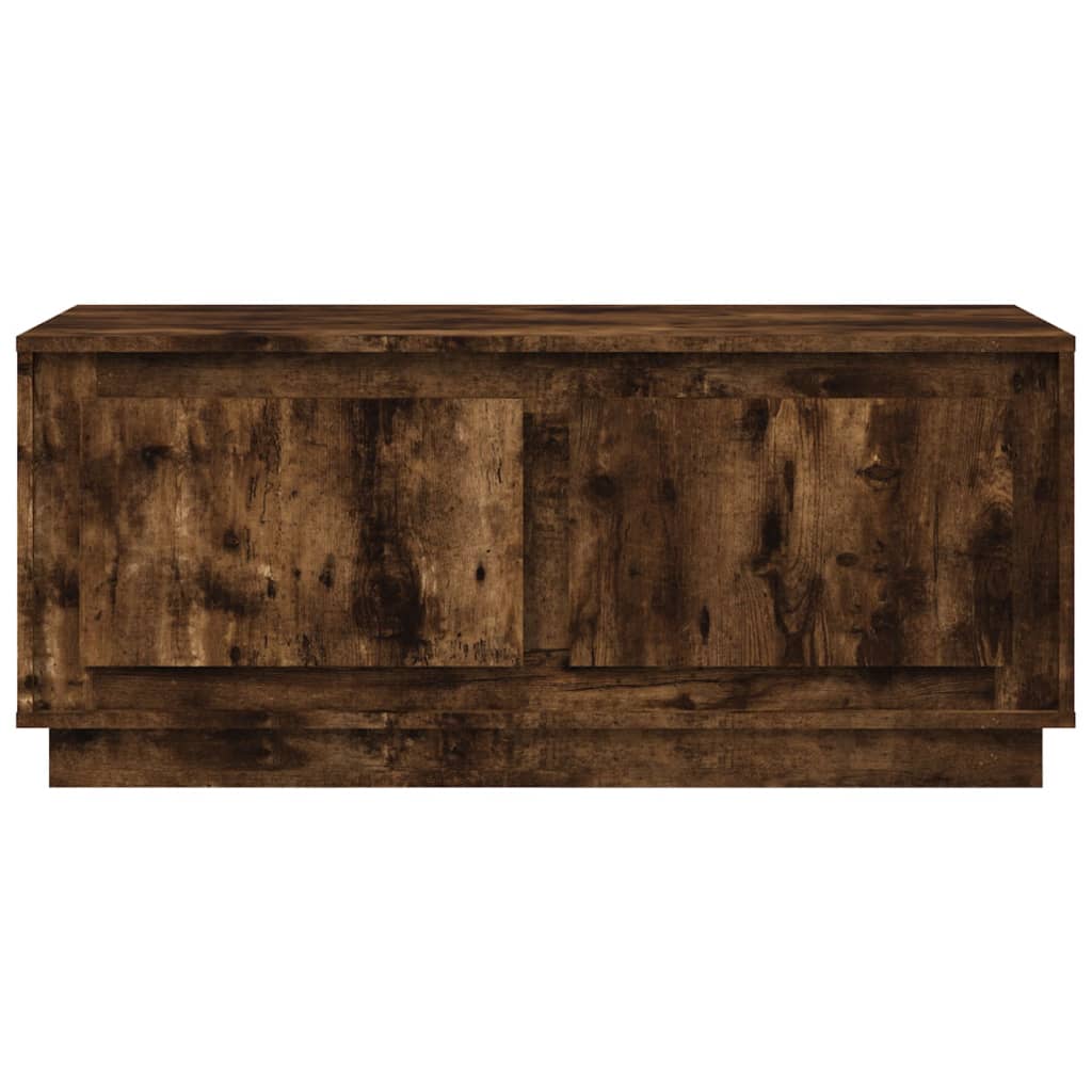 Salongbord Sofabord Røkt Eik 102x50x44 cm