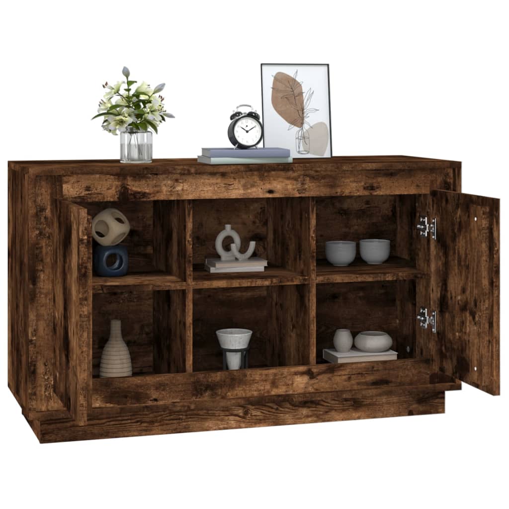 Kommode Røkt Eik 102x35x60 cm