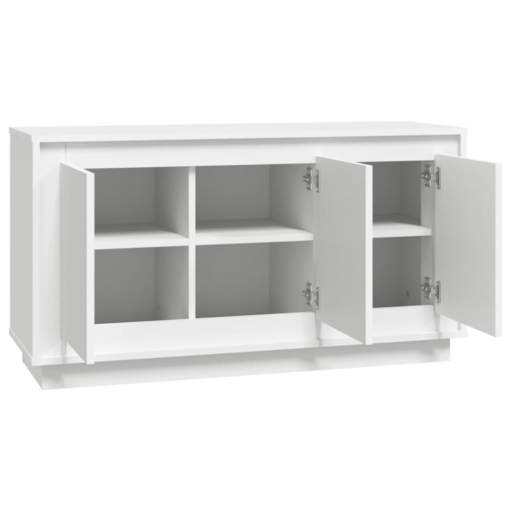 Kommode Hvit 102x35x55 cm