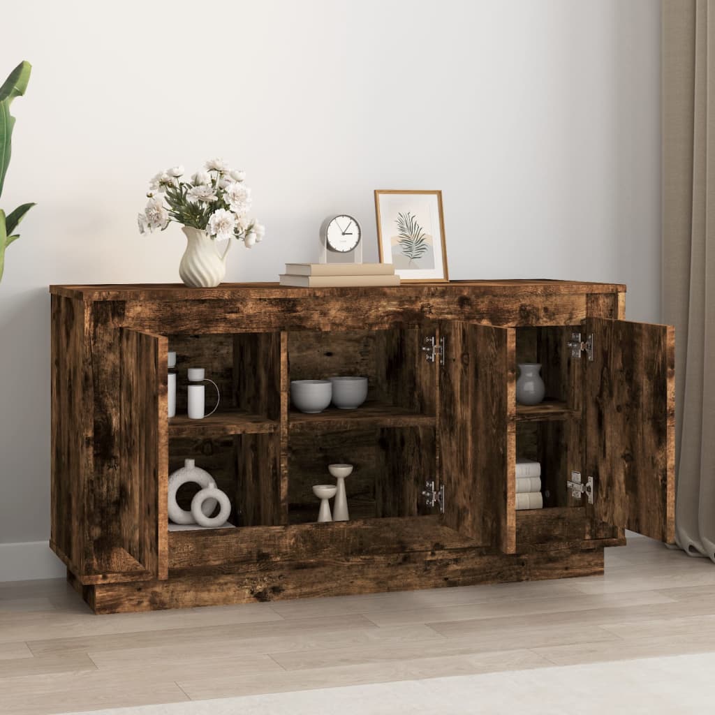 Kommode Røkt Eik 102x35x55 cm