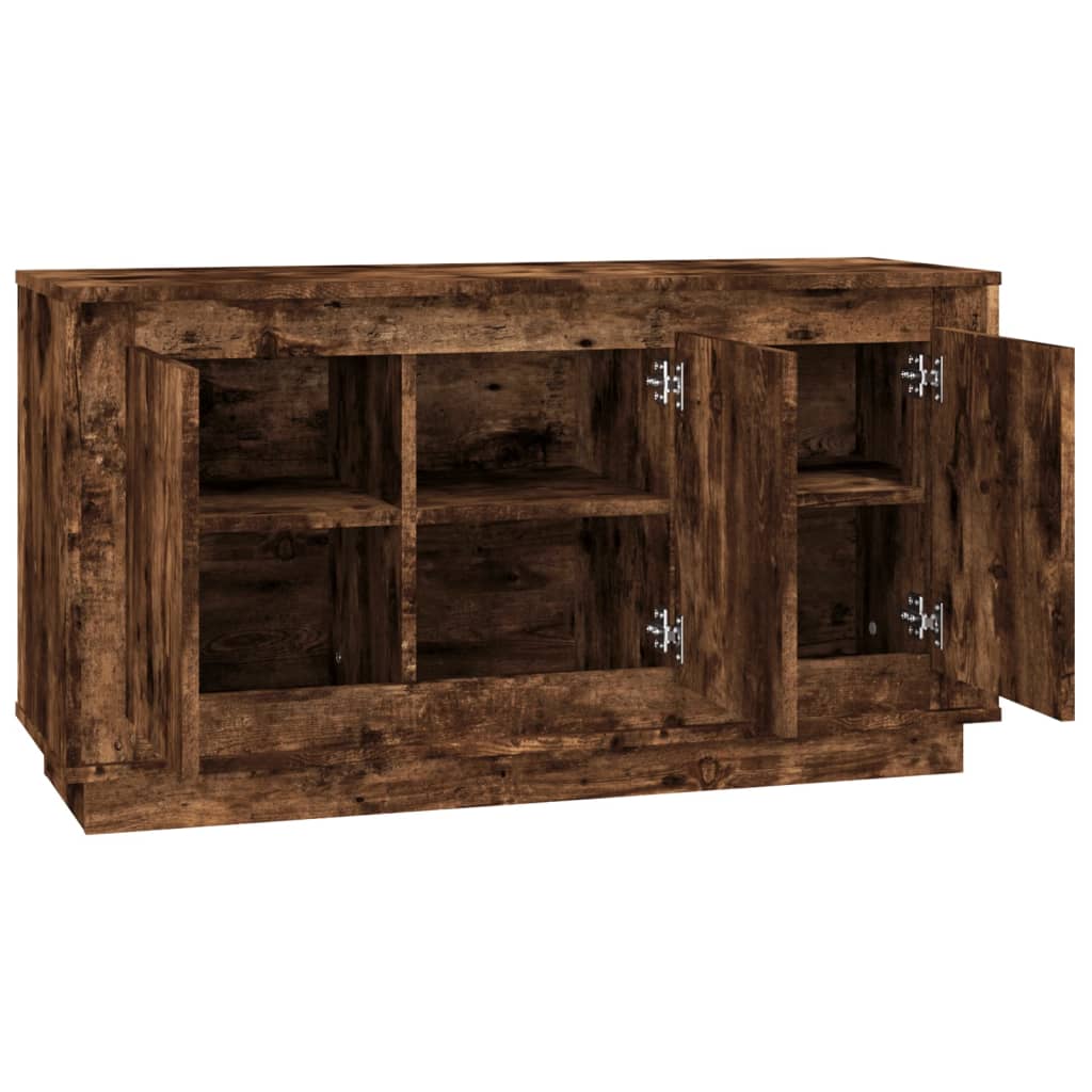 Kommode Røkt Eik 102x35x55 cm