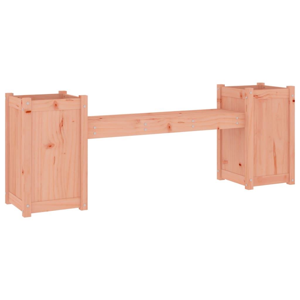 Utendørs Blomsterkasse Plantekasse Tre Plantebenk 180x36x63 cm heltre douglasgran