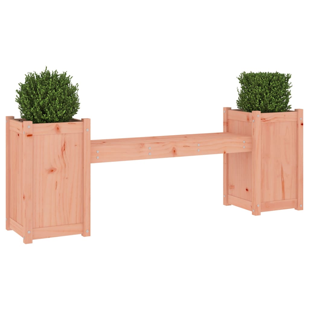 Utendørs Blomsterkasse Plantekasse Tre Plantebenk 180x36x63 cm heltre douglasgran