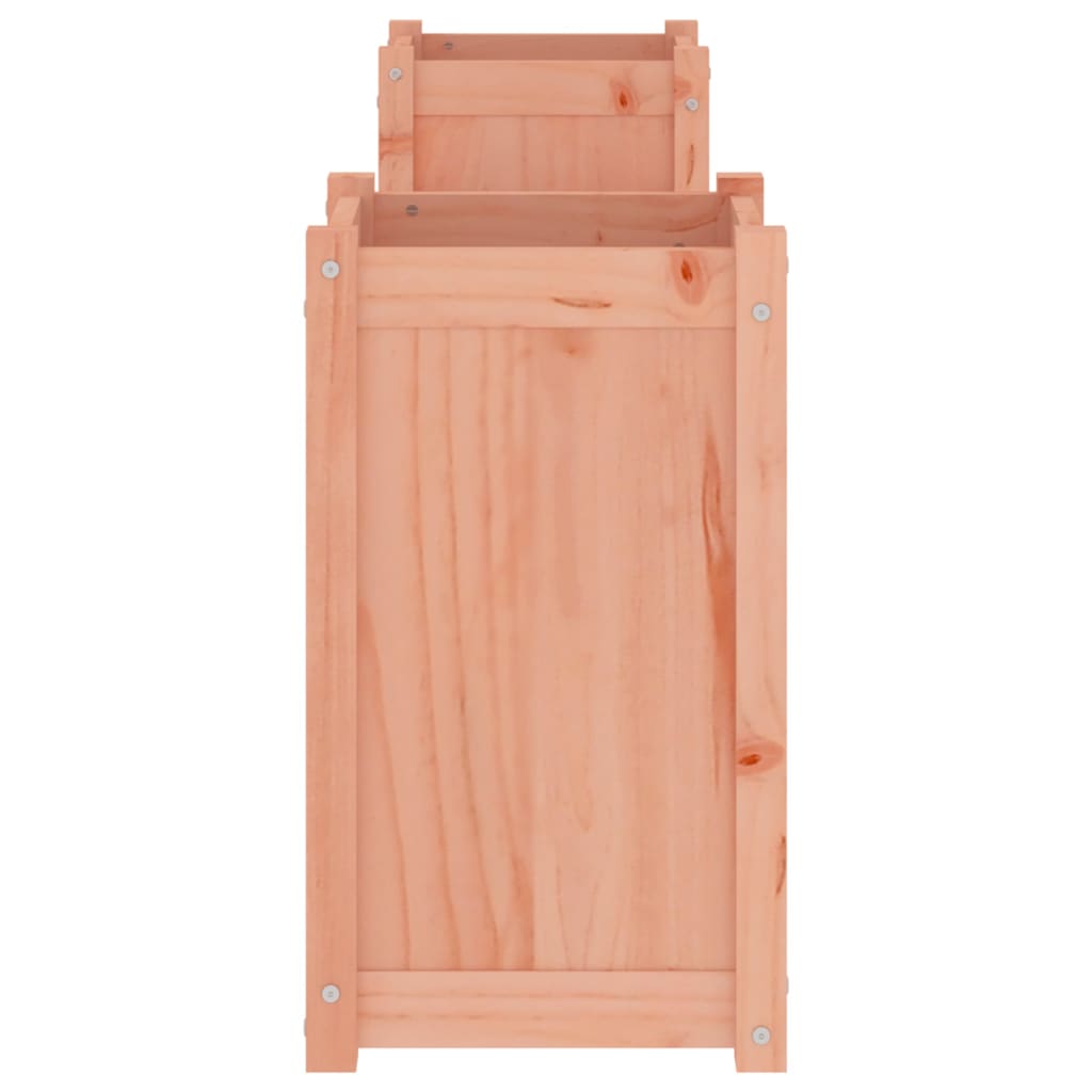 Utendørs Blomsterkasse Plantekasse Tre Plantebenk 180x36x63 cm heltre douglasgran