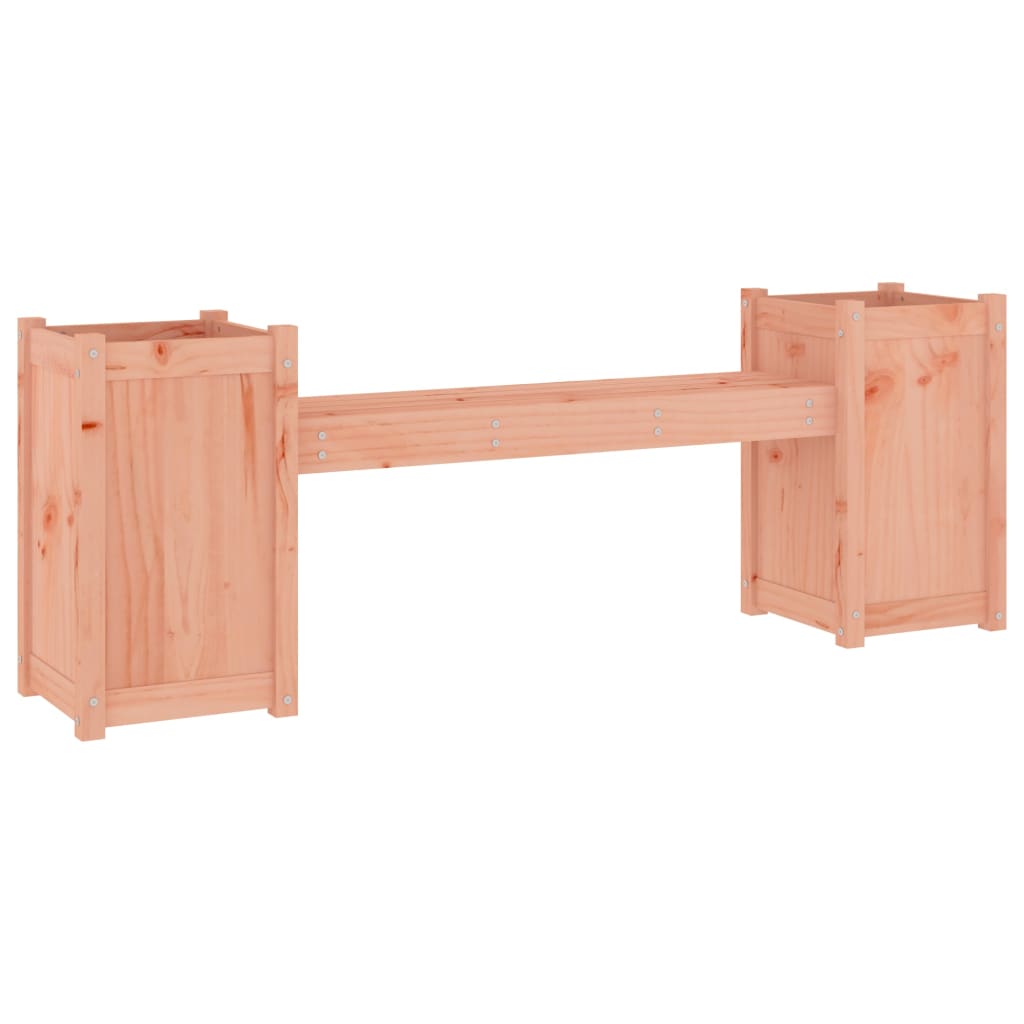 Utendørs Blomsterkasse Plantekasse Tre Plantebenk 180x36x63 cm heltre douglasgran