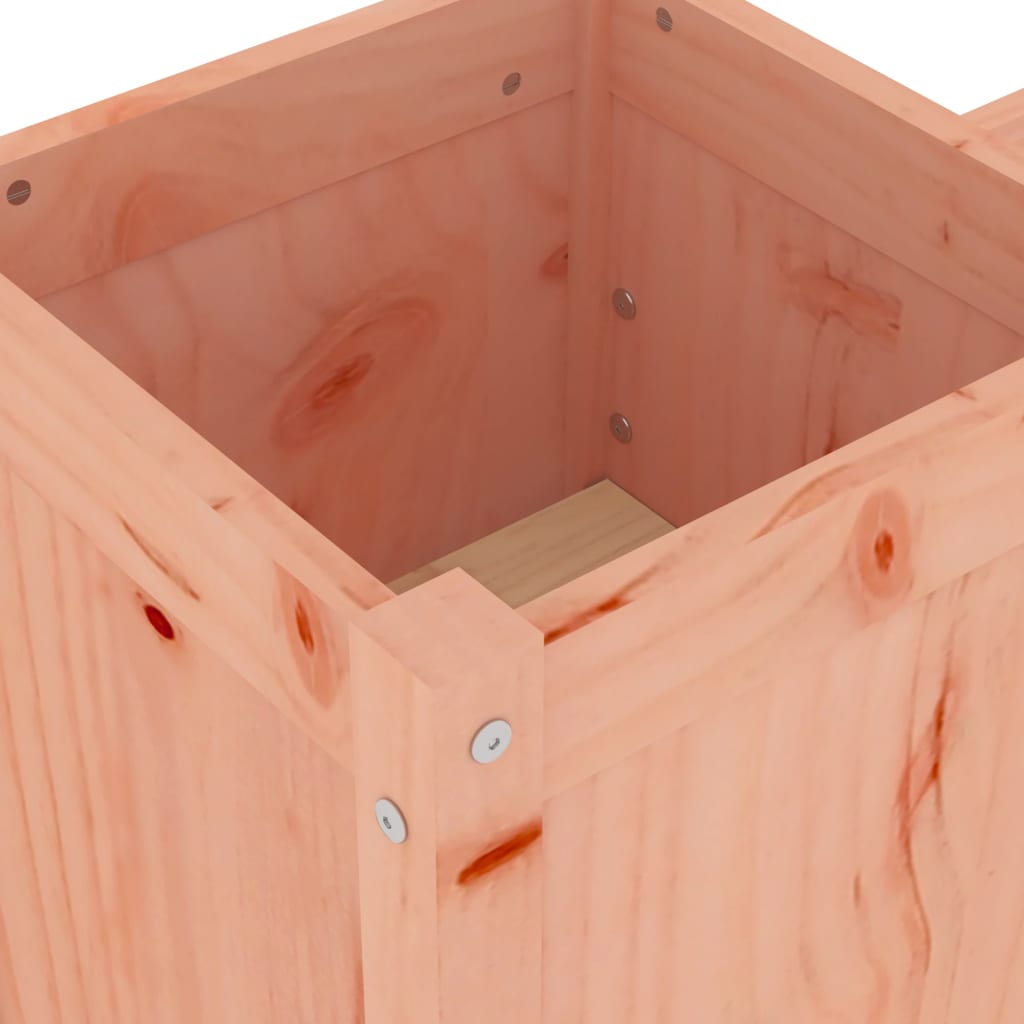 Utendørs Blomsterkasse Plantekasse Tre Plantebenk 180x36x63 cm heltre douglasgran